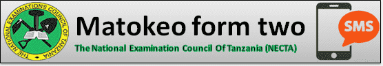 Matokeo form two 2025/2026
