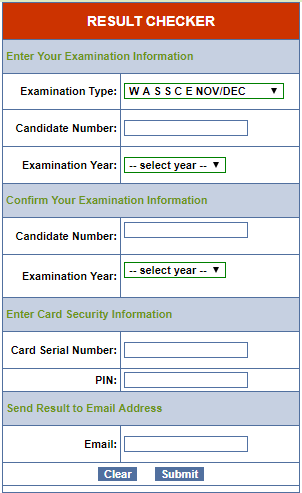 WASSCE Results Checker 2025 Gambia